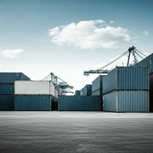 Modern logistics and container terminal